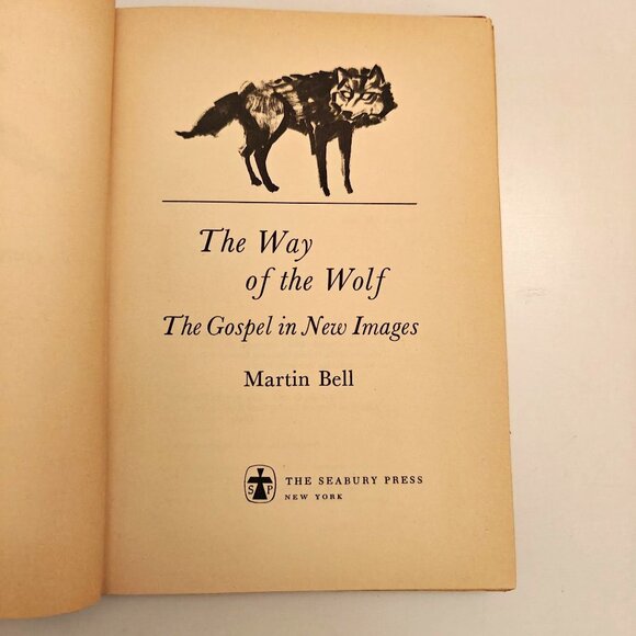 The Way Of The Wolf Vintage Christian Hardcover Martin Bell 1969 - Picture 7 of 7